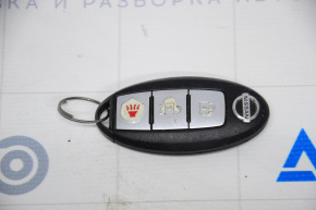 Key Nissan Murano z52 15-18 3 buttons, rubbed chrome