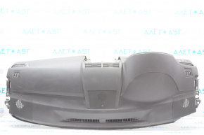 Torpedo front panel without AIRBAG Toyota Camry v55 15-17 usa black, wood inserts, scratches, broken fasteners