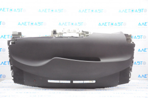 Torpedo front panel without AIRBAG Toyota Prius 30 10-11 black, bare without air ducts, scratch
