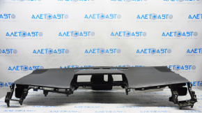 Torpedo front panel upper part without AIRBAG Toyota Prius V 12-16 black scratches