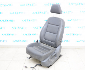 Driver's seat VW Tiguan 09-18 with airbag, electric + fur, leather black, for cleaning