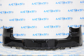 Bare rear bumper VW Tiguan 09-18 pre-rest upper part, black, broken fastener