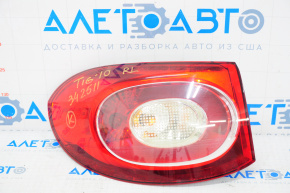 External wing light left VW Tiguan 09-11 pre-rest, peeling chrome
