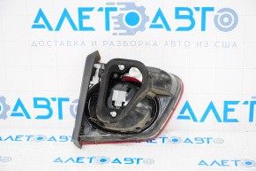 Inner taillight trunk lid left VW Tiguan 09-11 pre-rest, peeling chrome
