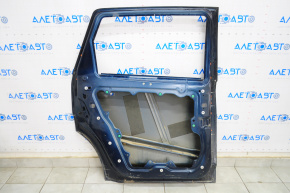 Bare rear left door Dodge Journey 11-20 blue PPS, dented pillar, bumps