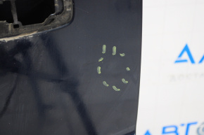 Bare rear left door Dodge Journey 11-20 blue PPS, dented pillar, bumps