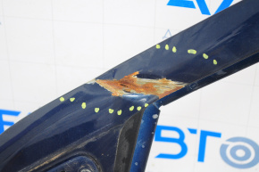 Door bare front left Dodge Journey 11-20 blue PPS, dented pillars