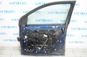 Door assembly front right Dodge Journey 11-20 blue PPS, bumpers