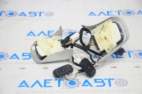 Steering wheel control buttons Dodge Journey 11-20 complete type 2, for hands free, gray, scratches