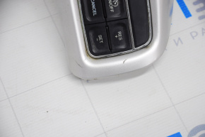 Steering wheel control buttons Dodge Journey 11-20 complete type 2, for hands free, gray, scratches