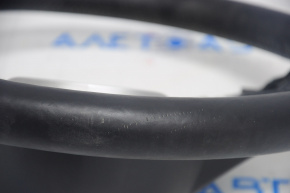 Naked steering wheel Dodge Journey 11-16 leather black, heated, without buttons, with pads, scratches