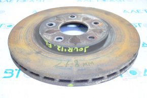 Brake disc front left Dodge Journey 11-14 27.8mm