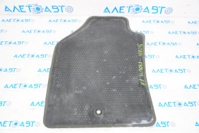 Front right interior mat Fiat 500 12-17 cloth black, dry cleanable