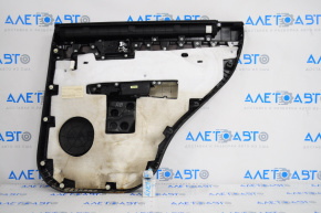 Door trim card rear left Kia Sorento 10-15 black, with curtain, backlight