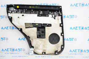 Door trim card rear right Kia Sorento 10-15 black, with curtain, backlight, scratch