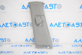 Center pillar trim upper belt left Kia Sorento 10-15 gray, scratches