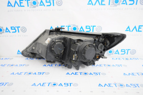 Headlight front right bare Kia Sorento 14-15 rest, led drl, with mount, water damage, sand