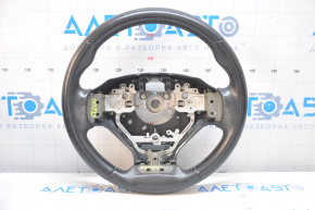 Naked steering wheel Lexus CT200h 11-13 leather black, scratches