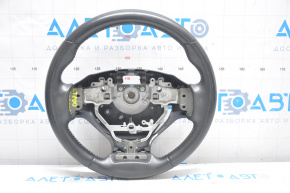 Naked steering wheel Lexus CT200h 11-13 leather black, scratches, dent, bump