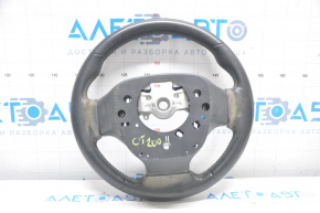 Naked steering wheel Lexus CT200h 11-13 leather black, scratches, scuffs, cracked leather