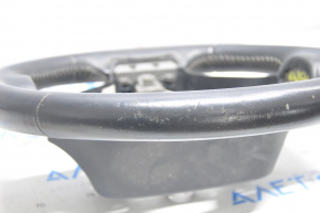 Naked steering wheel Lexus CT200h 11-13 leather black, scratches, scuffs, cracked leather
