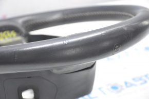 Naked steering wheel Lexus CT200h 11-13 leather black, scratches, scuffs, cracked leather