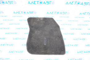 Floor mat front right Lincoln MKZ 13-16 cloth black
