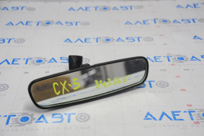 Interior mirror Mazda CX-5 13-16 black empty, amalgam damage
