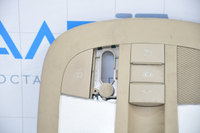 Front light Mercedes W164 ML W251 R beige, under sunroof, 1 button broken, no cover, scratches