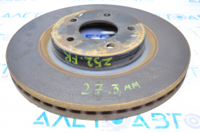 Brake disc front right Nissan Murano z52 15-24 27.3mm