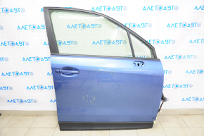 Door assembly front right Subaru Forester 14-18 SJ blue J8U butts