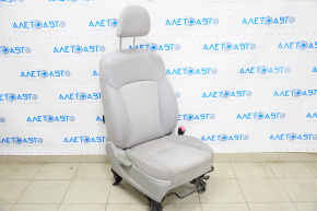 Passenger seat Subaru Forester 14-16 SJ without airbag, mechanical, gray cloth, for cleaning