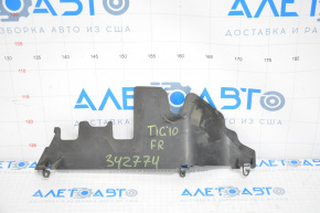 Right radiator deflector VW Tiguan 09-11 pre-rest, broken mount