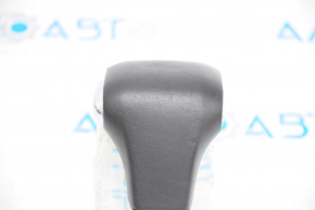 Automatic transmission knob VW Tiguan 09-11 leather black, worn