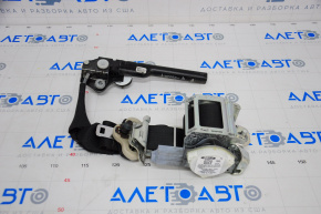 Driver's seat belt Ford Fusion mk5 17-20 black, with tensioner