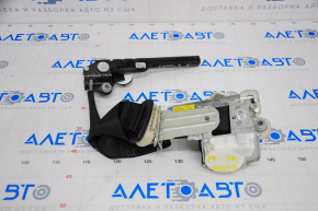 Driver's seat belt Ford Fusion mk5 17-20 black, with tensioner