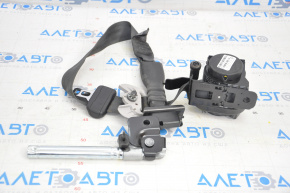 Passenger seat belt with tensioner Hyundai Sonata 15-17 black
