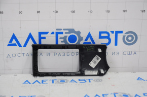 Left dashboard cover Honda Accord 13-15 gray, without air duct