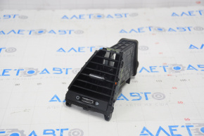 Air duct deflector dashboard central left Hyundai Sonata 15-17 black
