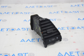 Air duct deflector dashboard central right Hyundai Sonata 15-17 black