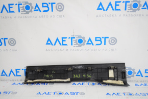 Door sill trim front left Kia Sorento 10-15 black, worn