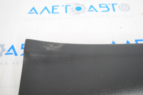 Door sill trim front left Kia Sorento 10-15 black, worn