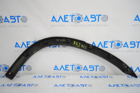 Rear right wing arch trim Kia Sorento 10-15 black, scratches, broken fastener