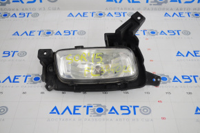 Fog lamp left PTF Kia Sorento 14-15 rest USA with bracket, sand