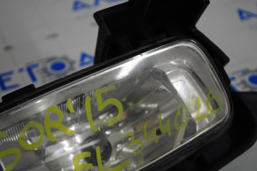 Fog lamp left PTF Kia Sorento 14-15 rest USA with bracket, sand