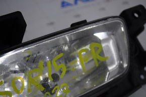 Fog lamp PTF right Kia Sorento 14-15 rest USA with bracket, sand