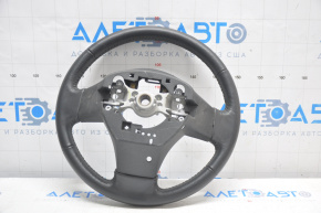 Naked steering wheel Subaru Outback 10-14 black leather, with rear pad, scratches