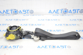 Driver's seat belt Subaru Impreza 17-23 GK black, without tensioner, shot