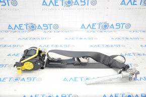 Passenger seat belt with tensioner Subaru Impreza 17-23 GK black, shot