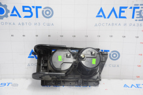 Cup holders panel Acura MDX 07-13 graphite, scratches